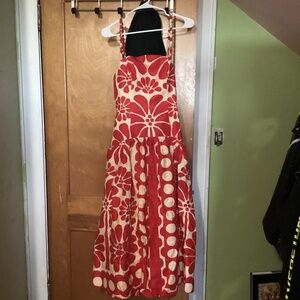 NWT Farm Rio Palermo Linen Midi Dress